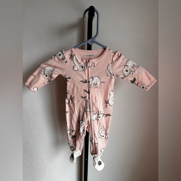Carter's Other - Carters 6 month footsie 2 way zip